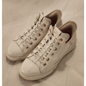 Skechers x Snoop Dogg Snoop One OG White Leather Women's Size 9 Slip-Ins